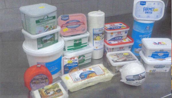 Imported European cheeses at Mariakakis Fine Food & Wine